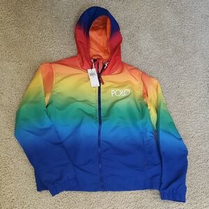 Polo by Ralph Lauren Men's Multicolor  Windbreaker Jacket.